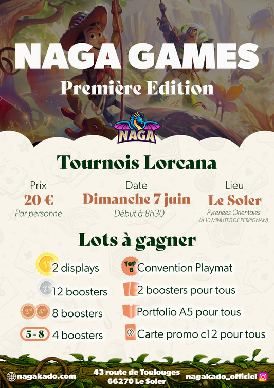 NAGA GAMES – Première édition