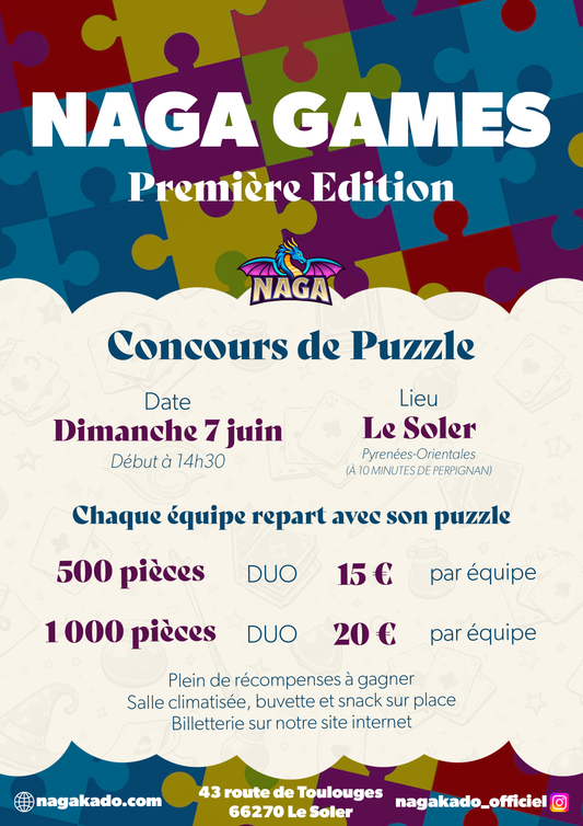NAGA GAMES – Première édition