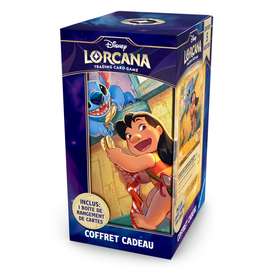 Disney Lorcana TCG Ravensburger FR - Coffret Cadeau Lilo & Stitch (Chapitre 7)