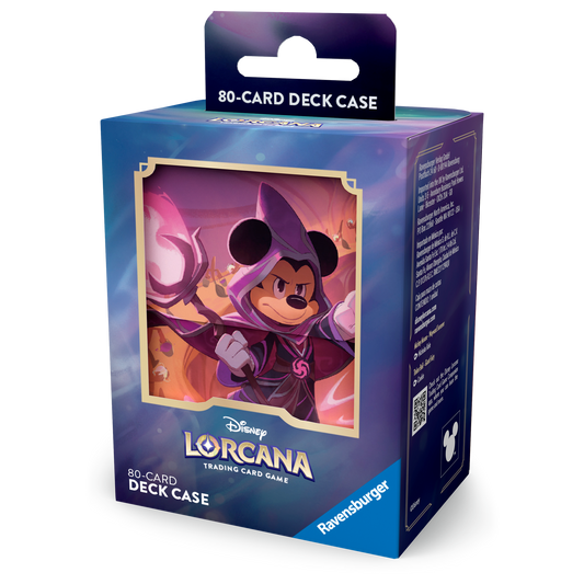 Disney Lorcana TCG Ravensburger - Boîte de rangement/Deck Box (Mickey C8)