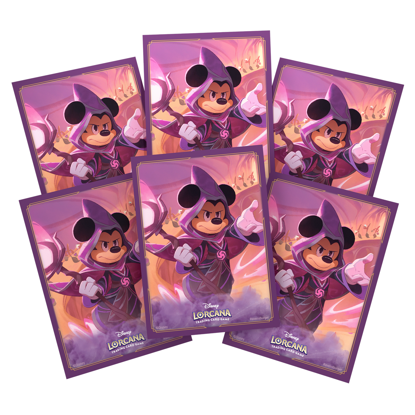 Disney Lorcana TCG Ravensburger - Protège-cartes/Sleeves (Mickey C8)
